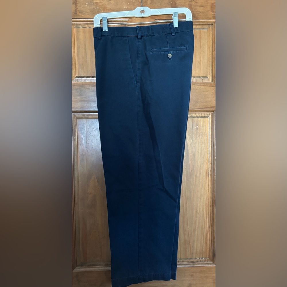 Haggar Men's Deep Blue Chinos